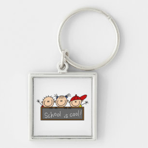 School is Cool Sleutelhanger