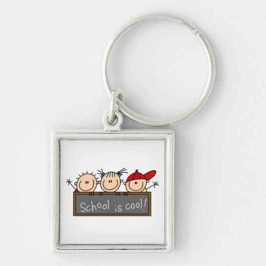 School is Cool Sleutelhanger (Voorkant)