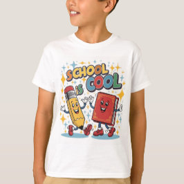 School is cool t-shirt