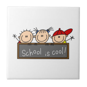 School is Cool Tegeltje