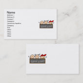 School is Cool Visitekaartje (Voorkant / Achterkant)