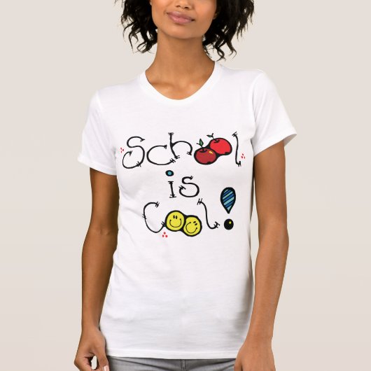 School is cool vrouwen T-shirt (Voorkant)