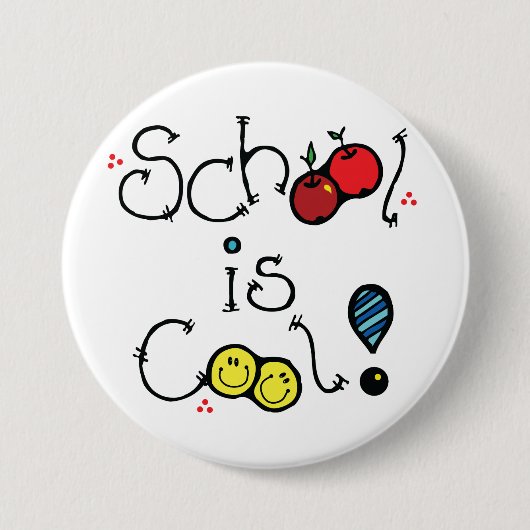 School is coole Button (Voorkant)