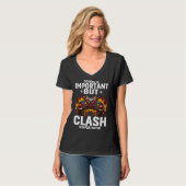 School Is Important But Clash Is Importanter Schoo T-shirt (Voorkant volledig)