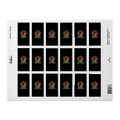 School Is Important But Hockey Is Importanter Funn Etiket (Full Sheet)