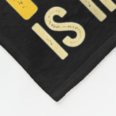 School Is Imrtant But Fishing Is Imrtanter Fish B  Fleece Deken (Hoek)