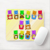 School is kool - Kinderen Muismat (Met muis)