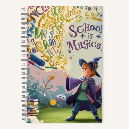 School is Magisch! Notitieboek (Voorkant)