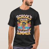 School is uit voor Summer Beach T-shirt (Voorkant)