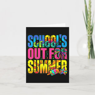 School is uit voor zomervakantie leraren studenten kaart