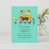 School is Uitnodiging (Staand voorkant)