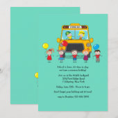 School is Uitnodiging (Voorkant / Achterkant)