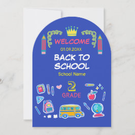 School is vet, laten we de tweede klas terug verov kaart