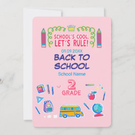 School is vet, laten we de tweede klas terug verov kaart