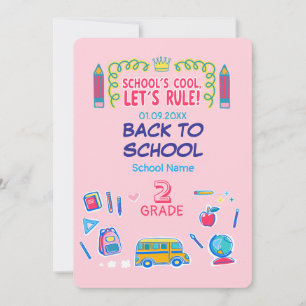 School is vet, laten we de tweede klas terug verov kaart