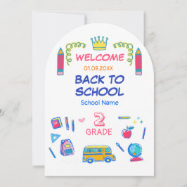 School is vet, laten we de tweede klas terug verov kaart