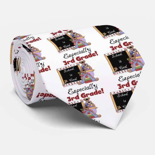 School is zeker een derde klas stropdas (Opgerold)