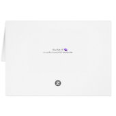 School Kaart-meisje met fiets (Achterkant Horizontaal)