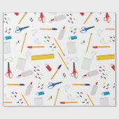 School Kantoor & Crafts Leveringspatroon Cadeaupapier (Vlak)