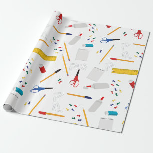 School Kantoor & Crafts Leveringspatroon Cadeaupapier