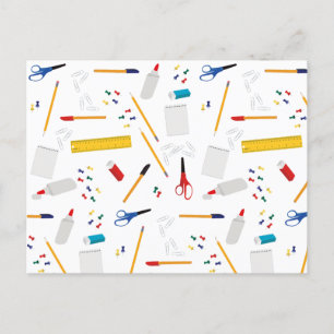 School Kantoor & Crafts Leveringspatroon Feestdagenkaart