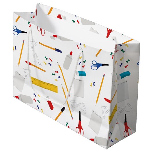 School Kantoor & Crafts Leveringspatroon Groot Cadeauzakje (Voorkant Gekanteld)