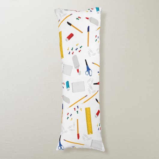 School Kantoor & Crafts Leveringspatroon Lichaamskussen (Voorkant Verticaal)