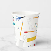 School Kantoor & Crafts Leveringspatroon Papieren Bekers (Achterkant)