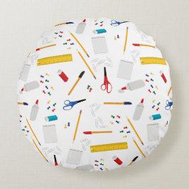 School Kantoor & Crafts Leveringspatroon Rond Kussen
