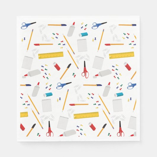 School Kantoor & Crafts Leveringspatroon Servet (Voorkant)