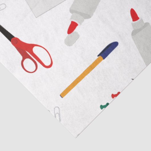 School Kantoor & Crafts Leveringspatroon Tissuepapier (Detail)