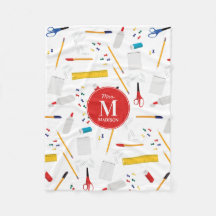 School Kantoor & Crafts Supplies Patroon Monogram