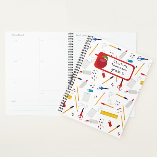School Kantoor & Crafts Supplies Patroon Student Planner (Display)