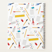 School Kantoor & Crafts Supplies Patroon Student Planner (Achterkant)
