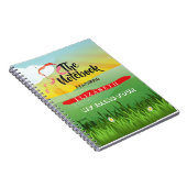 School Kantoor Festival Poster Modern Notitieboek (Rechterzijde)