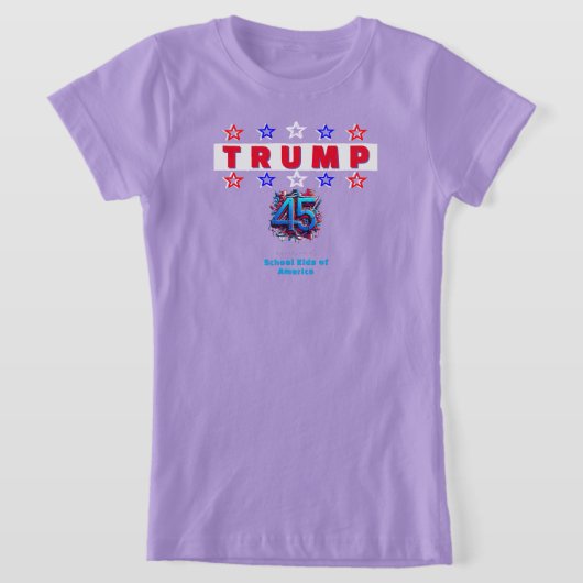 School Kinder voor TRUMP T-shirt 2 (Laagn)