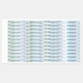 School Kinder waterdichte holografische naam Labels (Vel)