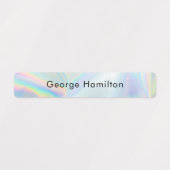 School Kinder waterdichte holografische naam Labels (Design 2)