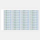 School Kinder Waterdichte Holografische Vette Naam Labels (Vel)