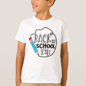 School Kinderen Hanes TAGLESS® T-Shirt (Voorkant)