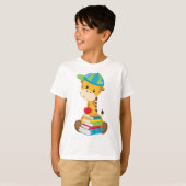 School Kinderen Hanes TAGLESS® T-Shirt (Voorkant volledig)