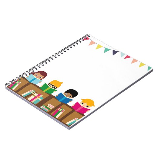 School-Kinderen Notitieboek (Linkerzijde)