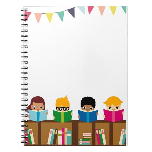 School-Kinderen Notitieboek (Voorkant)