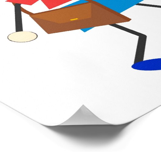 School-Kinderen Poster (Hoek)
