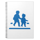 School Kinderkruising > Japans verkeersbord Notitieboek (Voorkant)