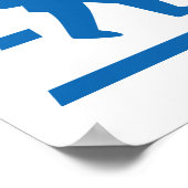 School Kinderkruising > Japans verkeersbord Poster (Hoek)