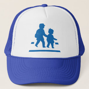School Kinderkruising > Japans verkeersbord Trucker Pet