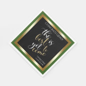 School Kleuren Groen Best is nog te komen Afstudee Servet (Hoek)