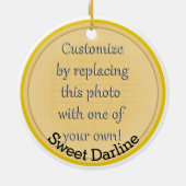 School Kleuren Klasse van 2026 Foto Keramisch Ornament (Achterkant)