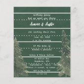 School krijtbord Casual bruiloft uitnodiging (Voorkant)